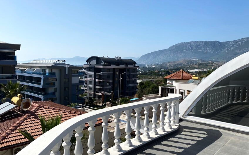 Четырёхкомнатная отдельно стоящая вилла с панорамным видом на Средиземное море в комплексе Cebeci 1 Villa в районе Каргыджак
