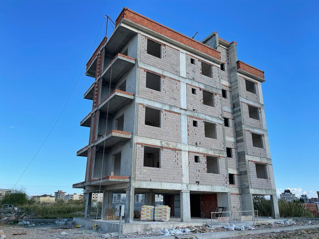 New two-room apartment in the city of Finike. Suitable for obtaining a residence permit