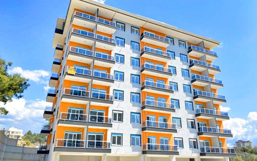 Просторная двухкомнатная квартира в комплексе PETRA 1 Residence с видом на море в районе Авсаллар