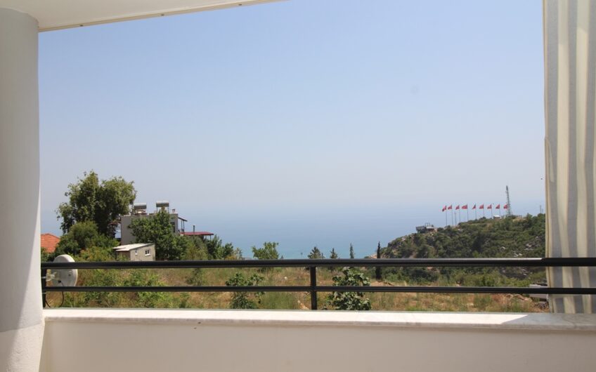 Two-storey four-room villa with sea views in Alanya - Bektas