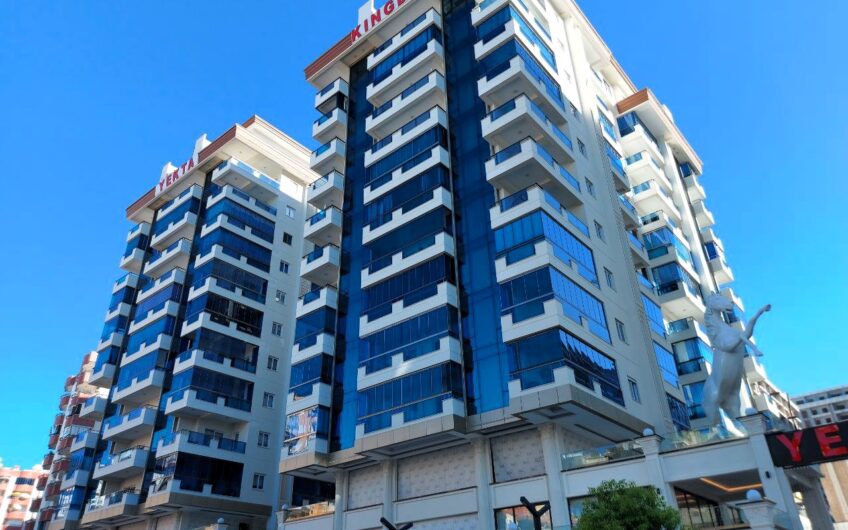 شقة دوبلكس فاخرة من ثلاث غرف في مجمع YEKTA Kingdom TRADE CENTER مع البنية التحتية لفندق 5 * في وسط ألانيا - محمودلار