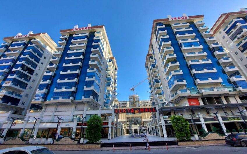 Элитная трёхкомнатная квартира-дуплекс в комплексе YEKTA KINGDOM TRADE CENTER с инфраструктурой 5* отеля в центре района Аланьи – Махмутлар