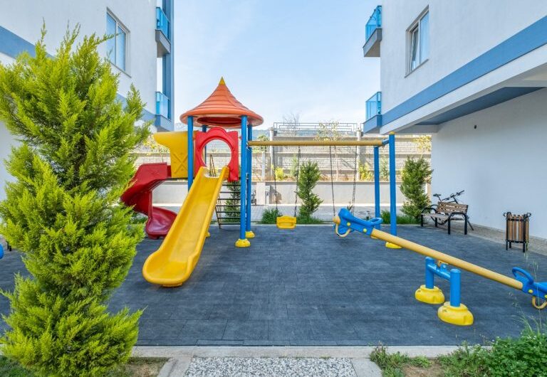 Двухкомнатная квартира в комплексе Exodus Park Residence в районе Аланьи — Оба.  Подходит для получения ВНЖ